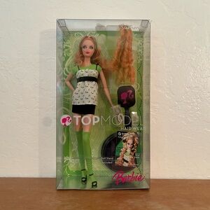 2007 Barbie Top Model Hair Wear Summer Doll NRFB